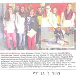 Babysitter Diplom - Offenburger Tageblatt 22.03.2013